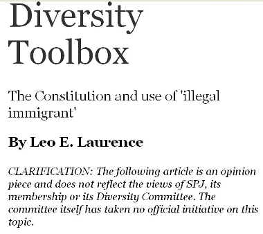 This article does not reflect the views of SPJ or its Diversity Committee
